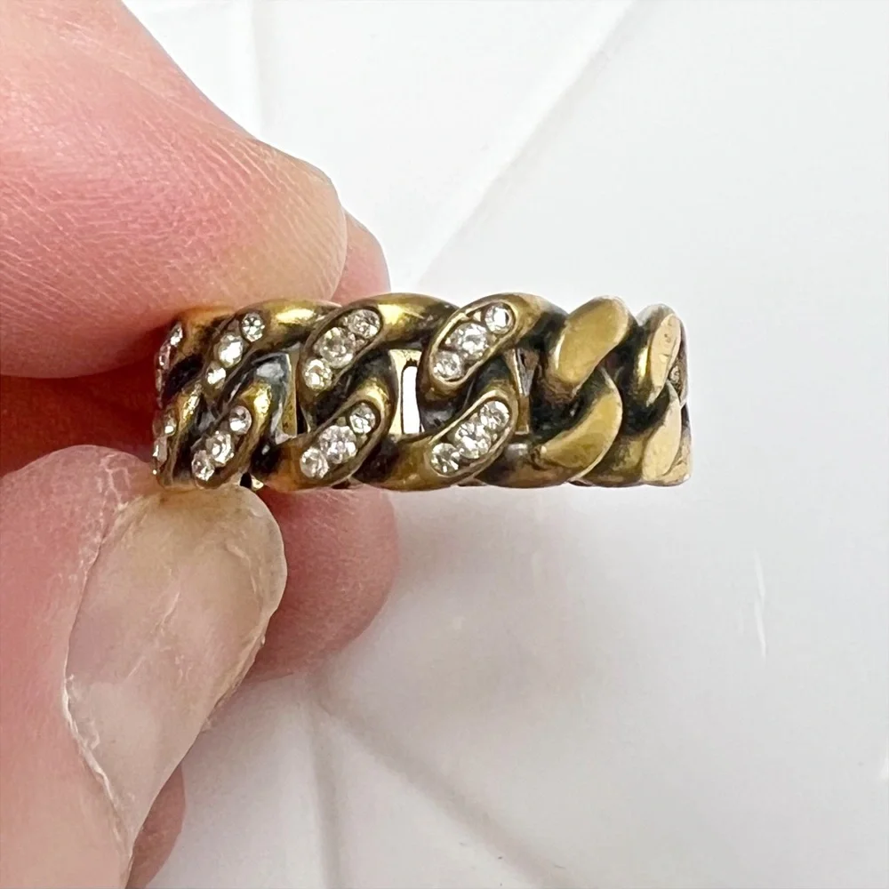 Dior J’Adior Gold and Crystal Ring - Picture 5 of 9